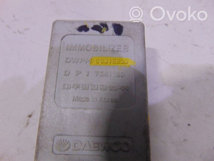 Daewoo Matiz Ajonestolaitteen ohjainlaite/moduuli 96315230