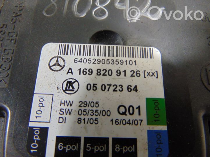 Mercedes-Benz B W245 Oven ohjainlaite/moduuli A1698209126