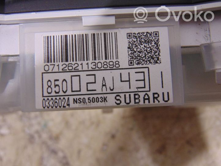 Subaru Legacy Compteur de vitesse tableau de bord 85002AJ431
