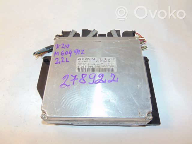 Mercedes-Benz E W210 Calculateur moteur ECU A0275453632