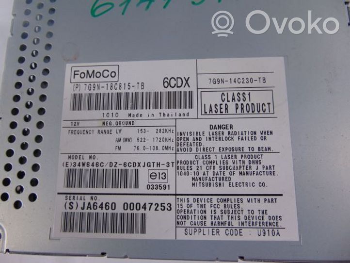 Jaguar XK - XKR CD/DVD-vaihdin C2P21539