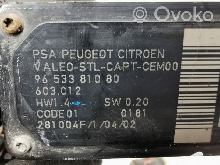 Citroen C5 Katvealueen hallinnan moduuli 9653381080
