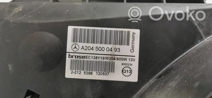 Mercedes-Benz B W246 W242 Jäähdyttimen jäähdytinpuhallin A2045000493