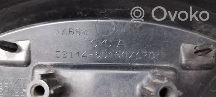 Toyota Land Cruiser (J200) Griglia superiore del radiatore paraurti anteriore 53101-60D20