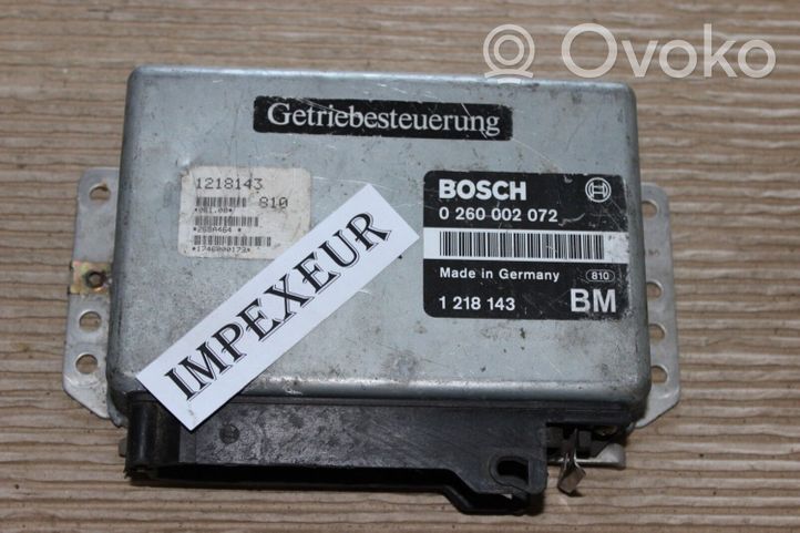 BMW 7 E32 Gearbox control unit/module 1218143