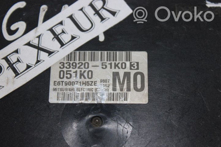 Opel Agila B Komputer / Sterownik ECU i komplet kluczy 3392051K03