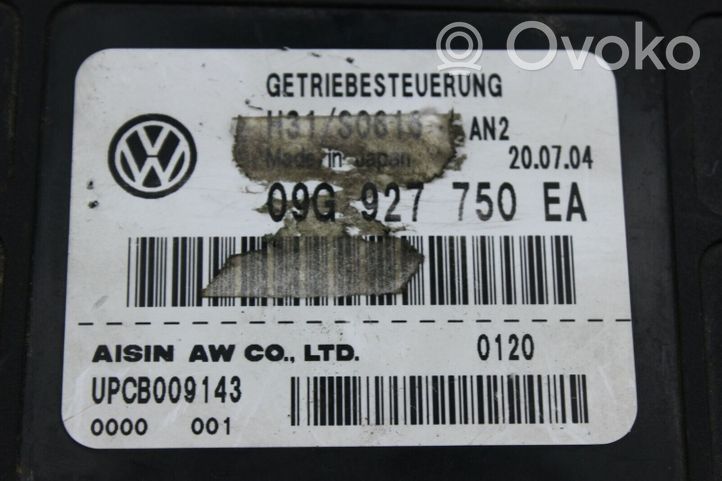 Volkswagen Golf V Sterownik / Moduł skrzyni biegów 09G927750EA