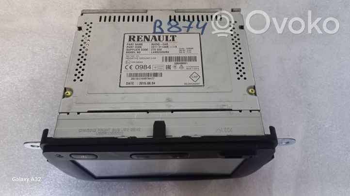 Renault Trafic III (X82) Panel / Radioodtwarzacz CD/DVD/GPS 281151144R