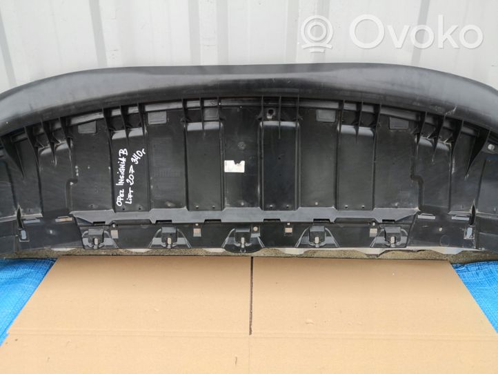 Opel Insignia B Cache de protection inférieur de pare-chocs avant 39148743