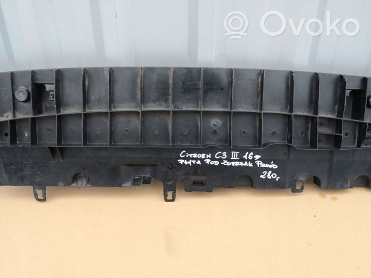 Citroen C3 Front bumper skid plate/under tray 9813379780