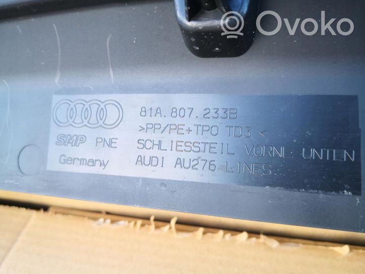 Audi Q2 - Takapuskurin alustan suoja välipohja 81A807233B   BAX