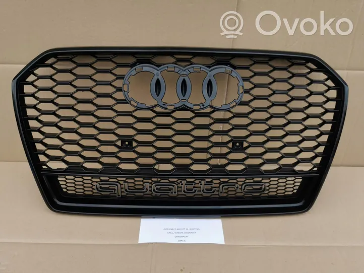 Audi A6 C7 Maskownica / Grill / Atrapa górna chłodnicy 4G0853653N