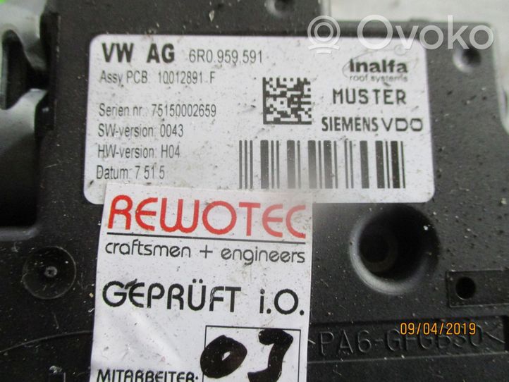 Volkswagen PASSAT CC Motore/attuatore 6R0959591