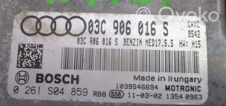 Audi A3 S3 8P Calculateur moteur ECU 03C906016S