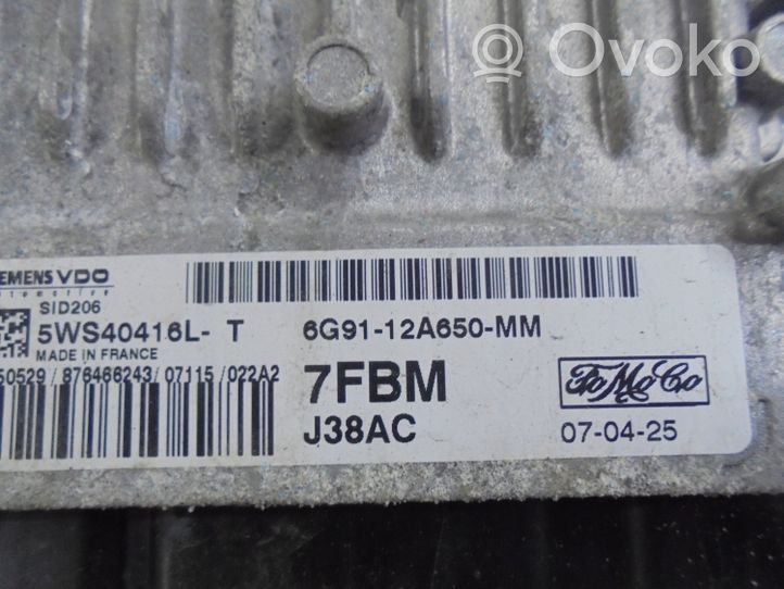 Ford Mondeo MK IV Inne komputery / moduły / sterowniki 6G9112A650MM