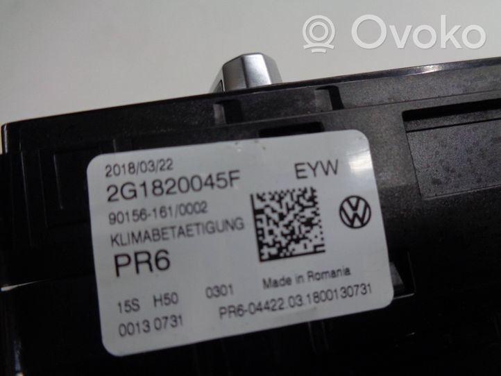 Volkswagen Polo VI AW Panel klimatyzacji 2G1820045F