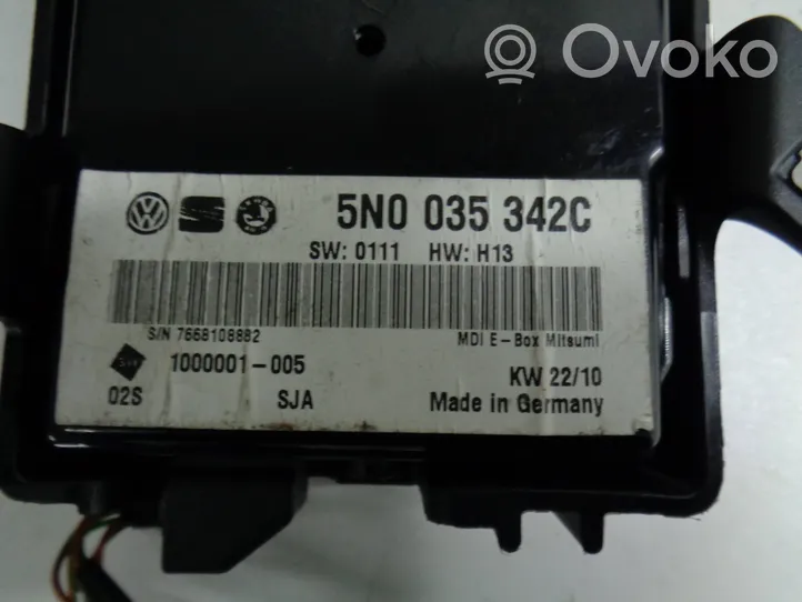 Volkswagen Tiguan Controllo multimediale autoradio 5N0035342C