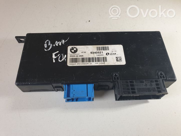 BMW 7 F01 F02 F03 F04 Gateway valdymo modulis 9340521