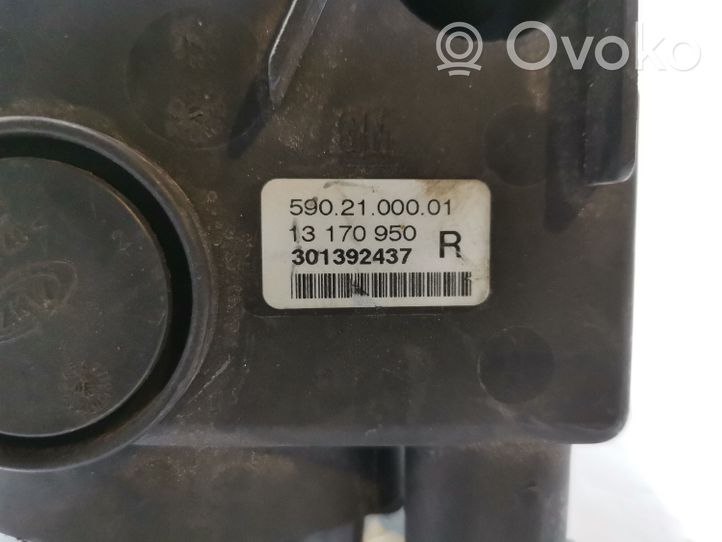 Opel Meriva A Światło przeciwmgłowe przednie 5902100001