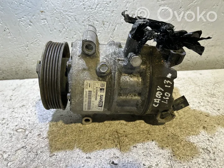 Volkswagen Caddy Air conditioning (A/C) compressor (pump) 1K0820808F