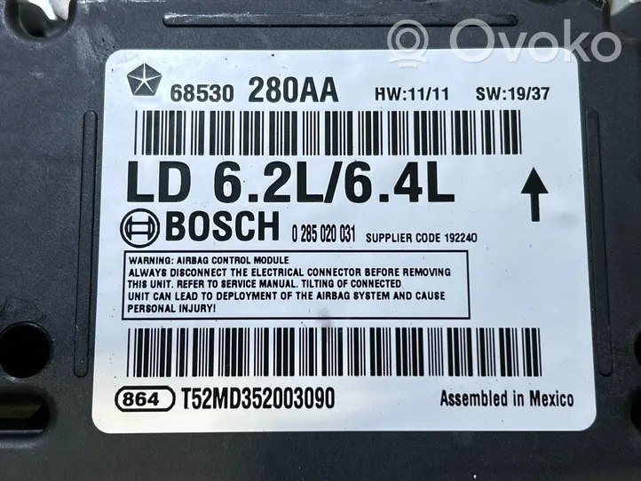 Dodge Charger Module de contrôle airbag 0285020031