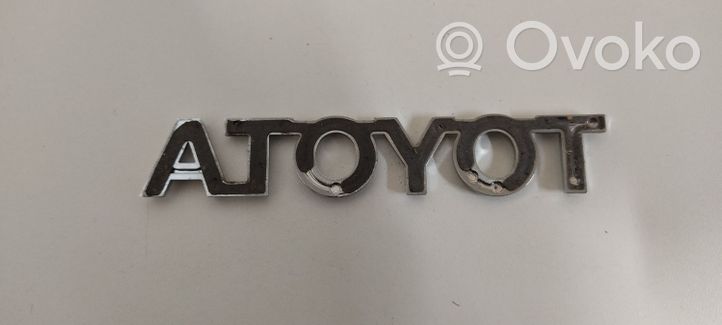 Toyota Yaris Logo, emblème, badge 