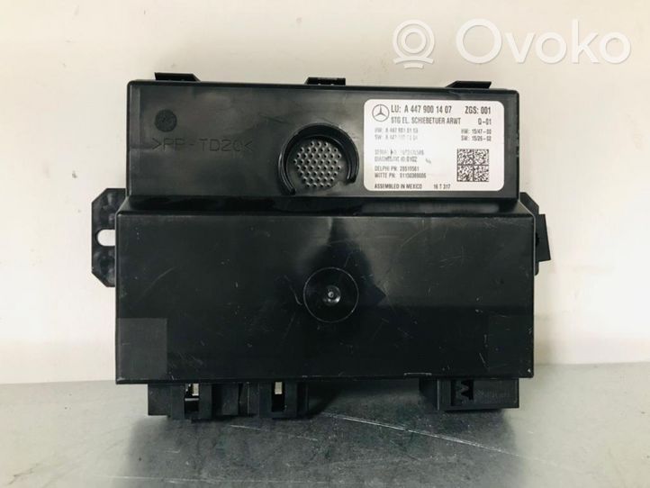 Mercedes-Benz V Class W447 Centralina/modulo portiere A4479001407