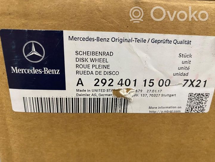 Mercedes-Benz GLE (W166 - C292) R21-alumiinivanne A29240115007X21