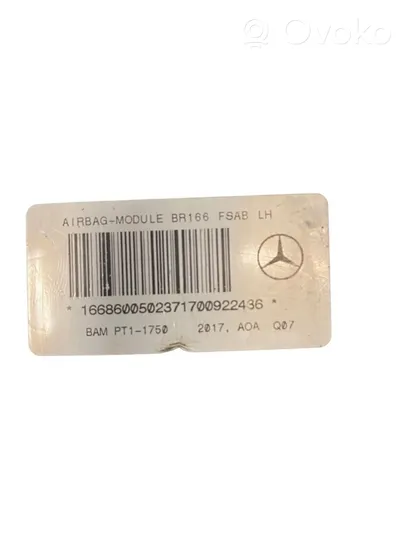 Mercedes-Benz GLE (W166 - C292) Airbag sedile A1668600502
