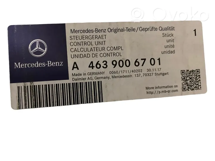 Mercedes-Benz G W461 463 Interruttore/pulsante di controllo multifunzione A4639006701