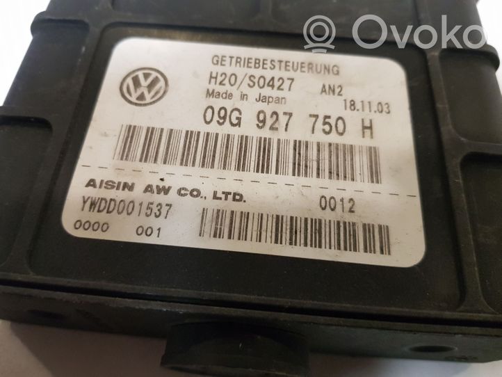 Volkswagen Golf V Module de contrôle de boîte de vitesses ECU 09G927750H