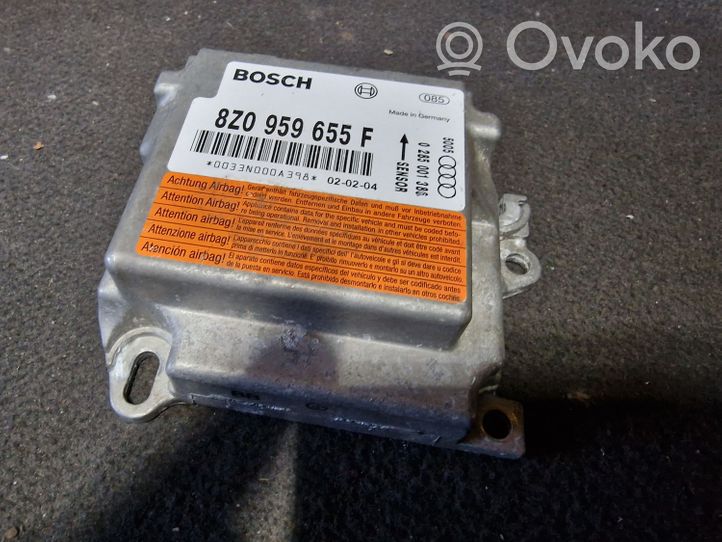 Audi A2 Turvatyynyn ohjainlaite/moduuli 8Z0959655F