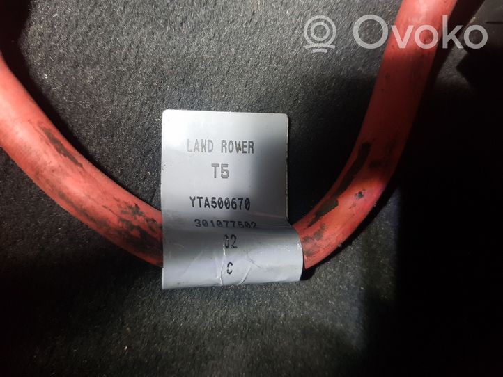 Land Rover Freelander Minus / Klema / Przewód akumulatora YTA500670