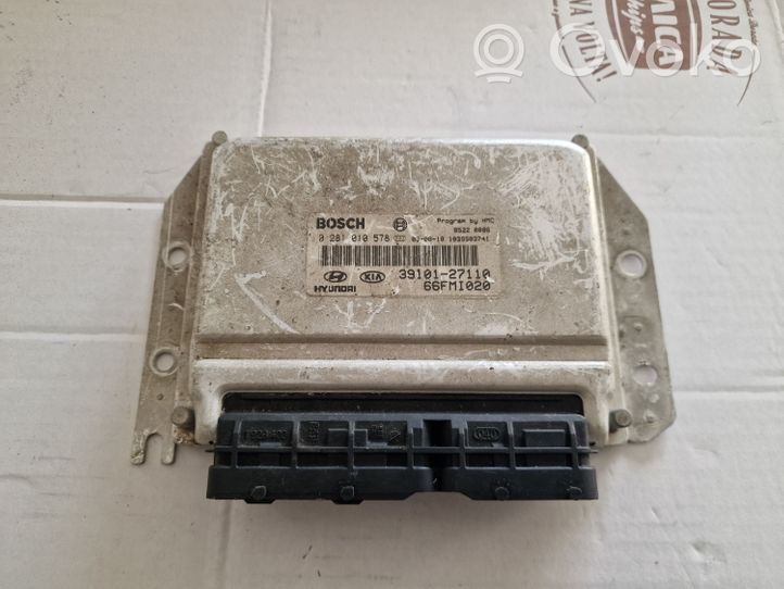 Hyundai Tucson LM Calculateur moteur ECU 0281010578