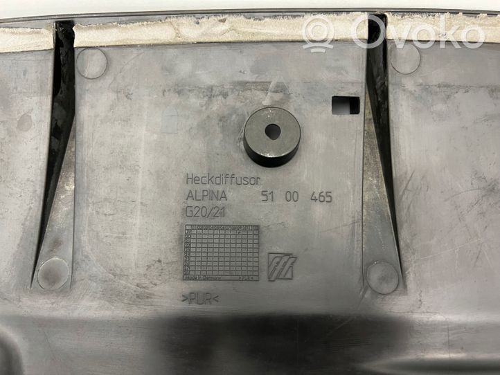 BMW 3 G20 G21 Moulure inférieure de pare-chocs arrière 5100465