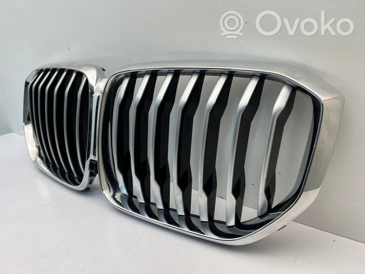 BMW X5 G05 Grille de calandre avant 7454888