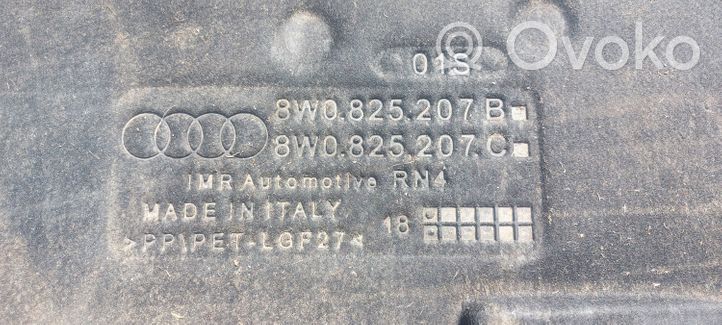 Audi A4 S4 B9 Vidusdaļas apakšas aizsargs 8W0825207