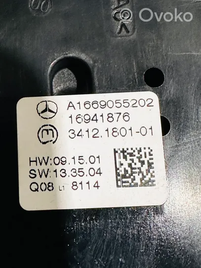 Mercedes-Benz GLE (W166 - C292) Interruttore/pulsante di controllo multifunzione A1669055202