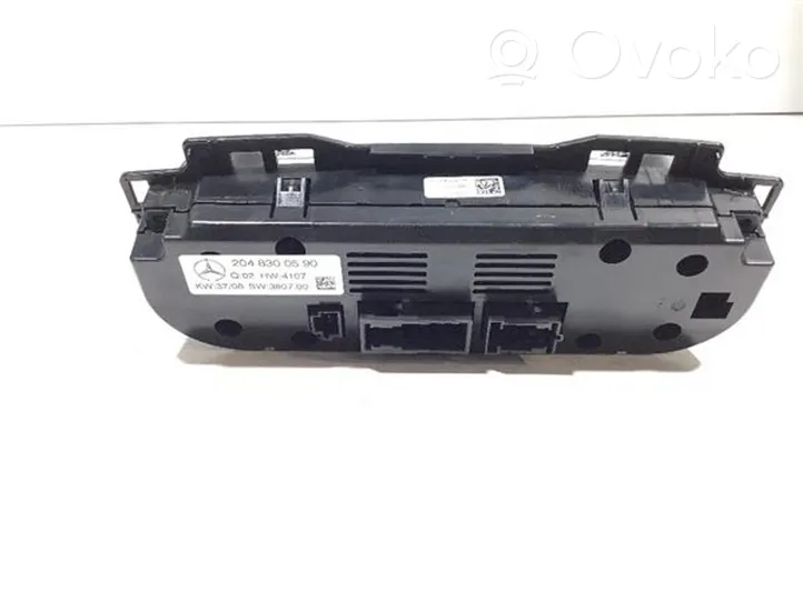 Mercedes-Benz C AMG W204 Inserti decorativi cornice della consolle centrale 2048300590