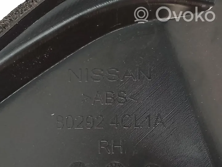 Nissan X-Trail T32 Parte dello specchietto retrovisore della portiera anteriore 802924CL1A