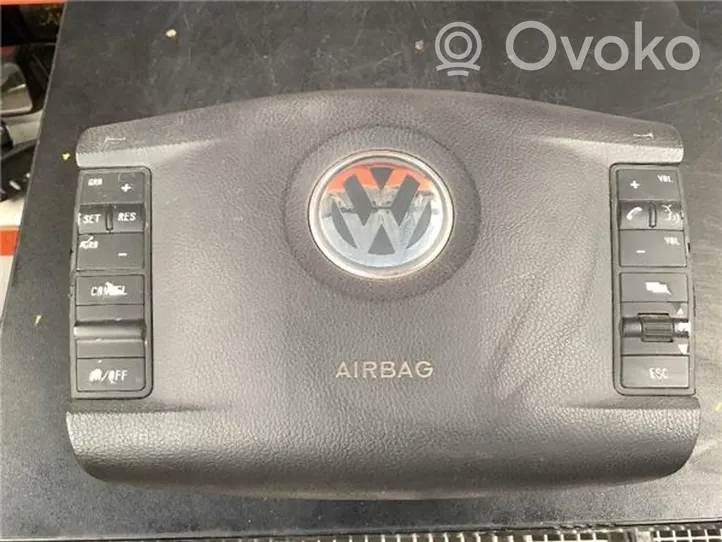 Volkswagen Touareg I Module airbag volant 3d0880201ab