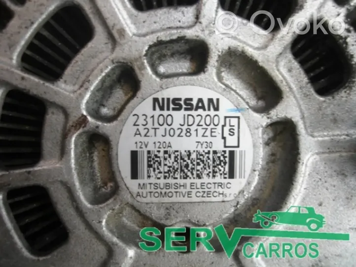 Nissan Qashqai+2 Alternator 