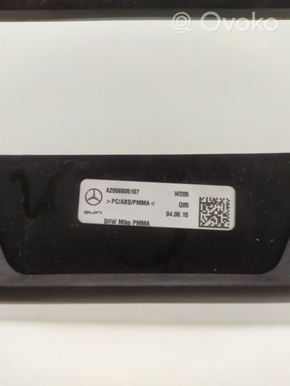 Mercedes-Benz C W205 Cadre, panneau d'unité radio / GPS A2056805107