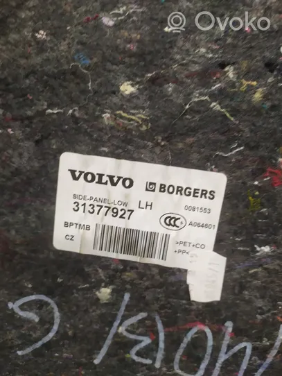 Volvo V40 Apatinis, bagažinės šono, apdailos skydas 31377927