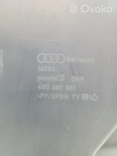 Audi A6 S6 C7 4G Ylempi jäähdyttimen ylätuen suojapaneeli 4G0807081