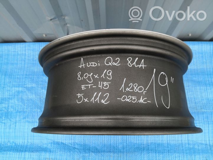 Audi Q2 - Felgi aluminiowe R19 81A601025AC