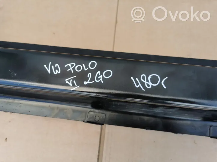 Volkswagen Polo VI AW Absorber zderzaka przedniego 2G0807651