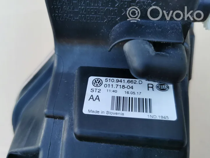 Volkswagen Golf Sportsvan Miglas lukturis priekšā 510941662D