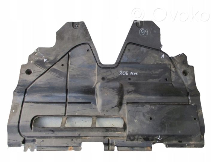 Peugeot 206+ Cache de protection sous moteur 9658617880