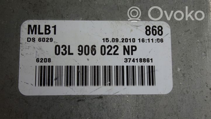 Audi RS4 B8 Блок управления двигателя 03L906022NP